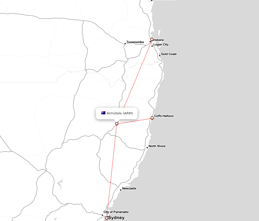 Flight map for ARM