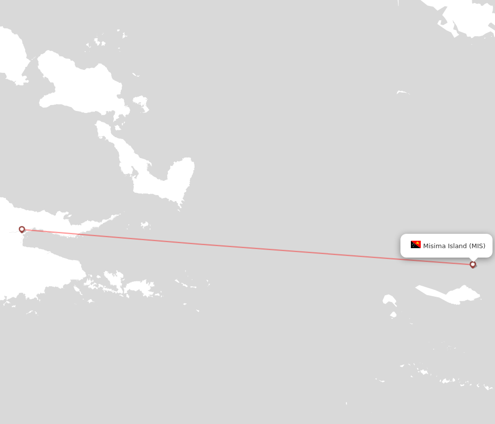 Flight map for MIS