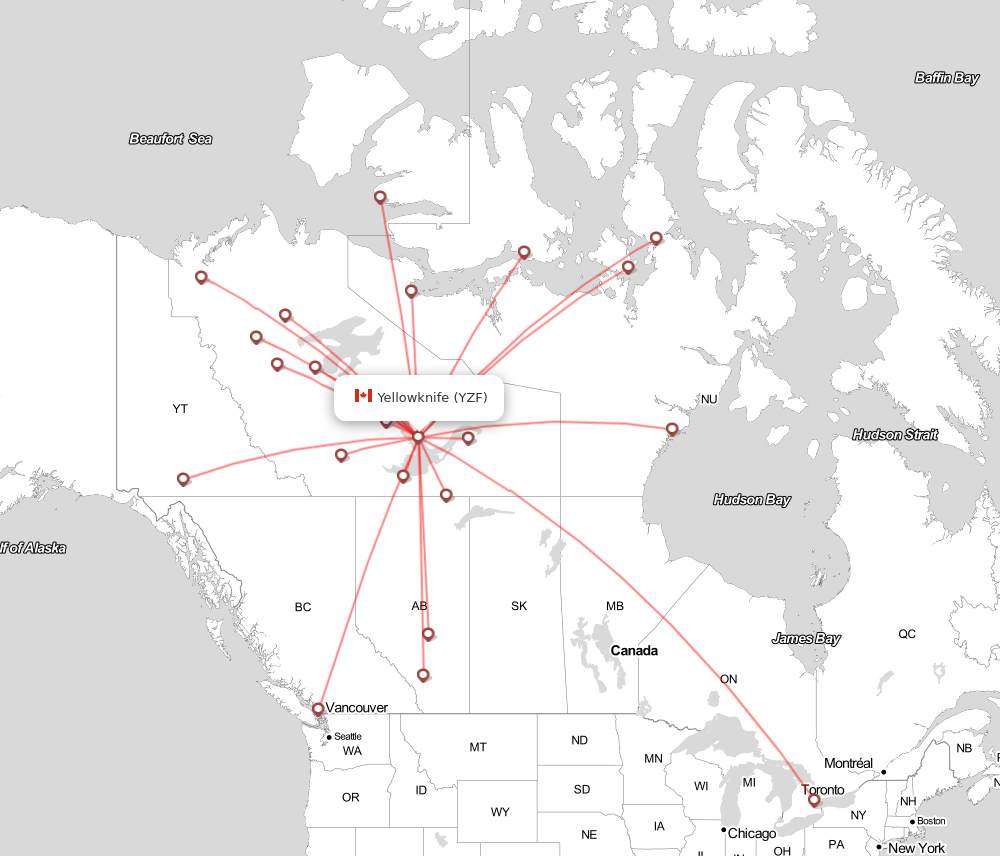Flight map for YZF